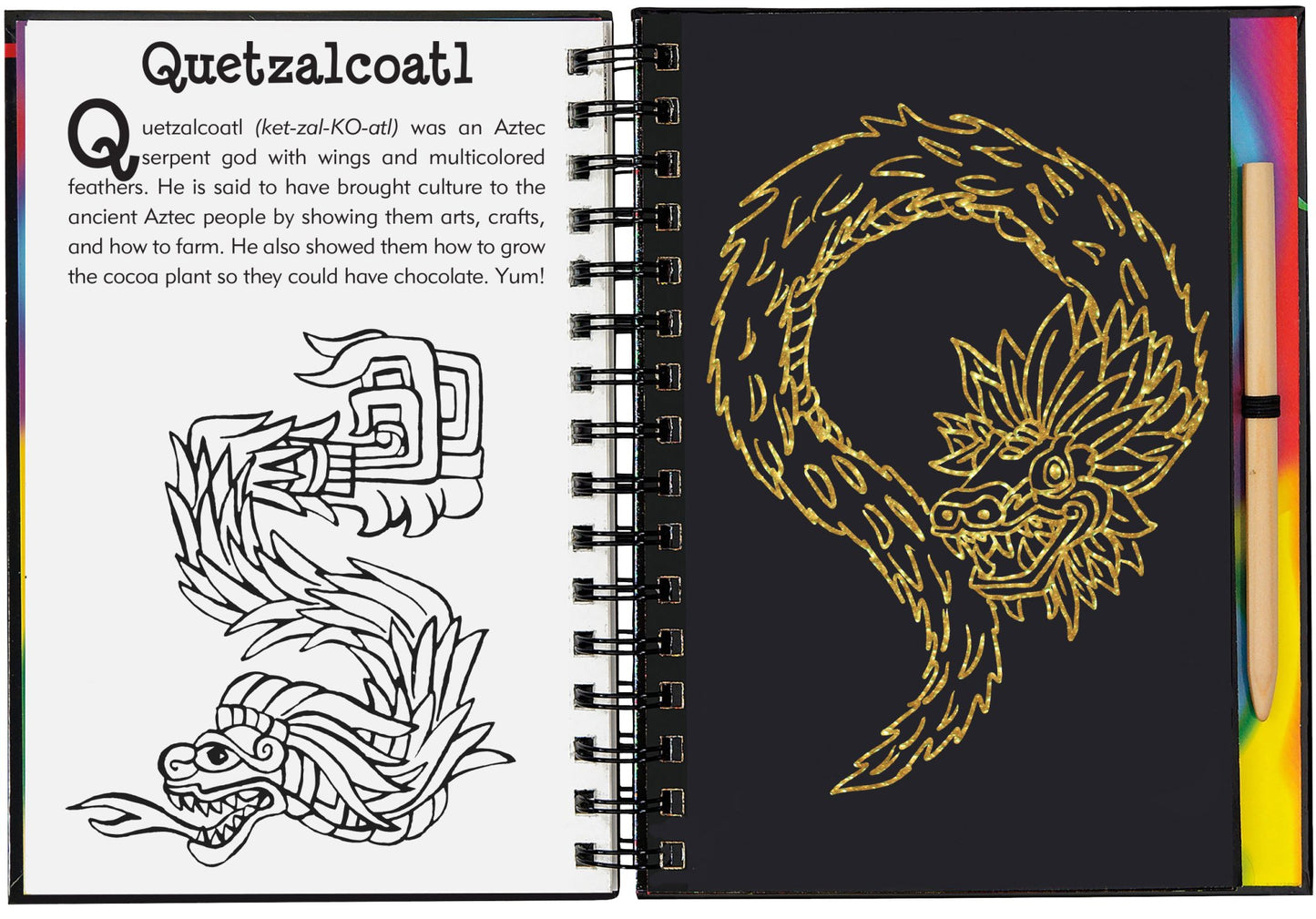 Scratch & Sketch Dragons & Mythical Creatures - #shop_name Peter Pauper PressStationary