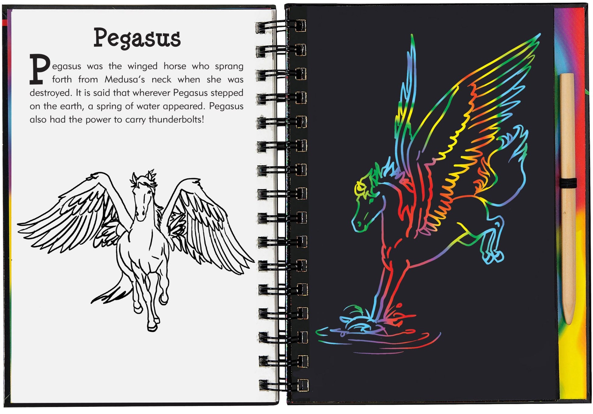 Scratch & Sketch Dragons & Mythical Creatures - #shop_name Peter Pauper PressStationary