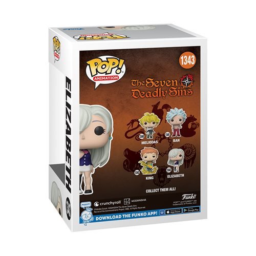 Seven Deadly Sins Elizabeth Funko Pop! Vinyl Figure #1343 - #shop_name EE DistributionFunko Pop