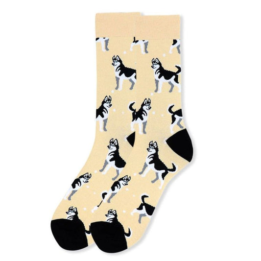 Siberian Husky Dog Socks for Men - #shop_name Selini New YorkSocks