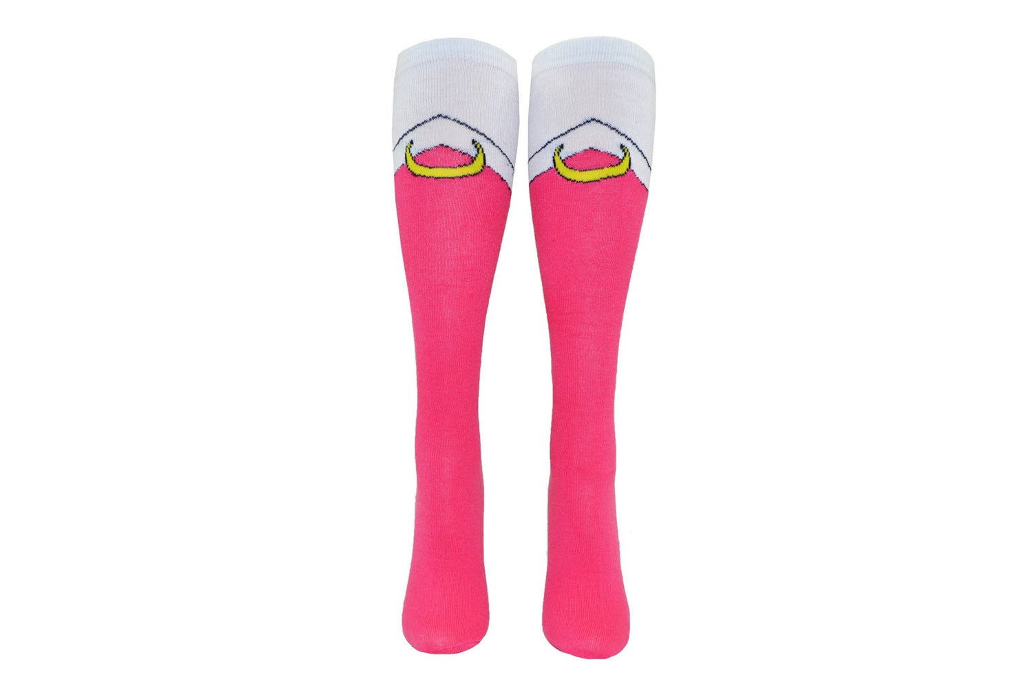 Socks: Sailor Moon Anime Pink Cosplay Knee High - #shop_name Everything LegwearSocks