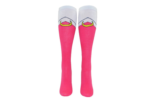 Socks: Sailor Moon Anime Pink Cosplay Knee High - #shop_name Everything LegwearSocks