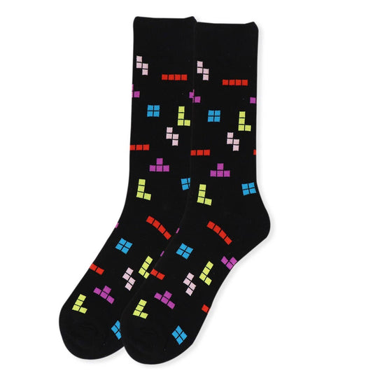 Socks: Tetris Socks for Men - #shop_name Selini New YorkSocks