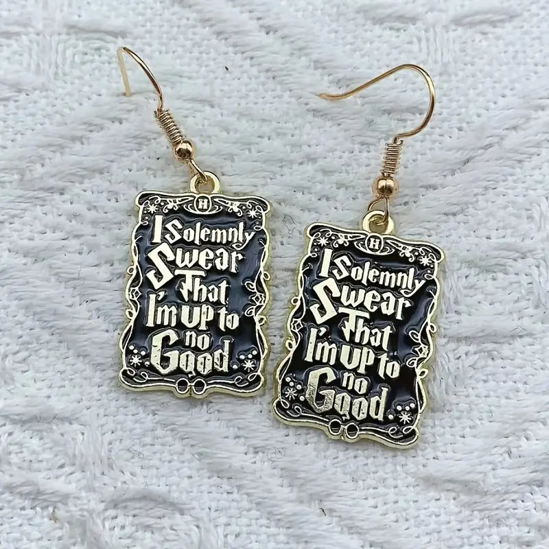 HP Inspired Earrings - Solemnly Swear