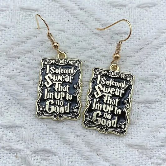 HP Inspired Earrings - Solemnly Swear