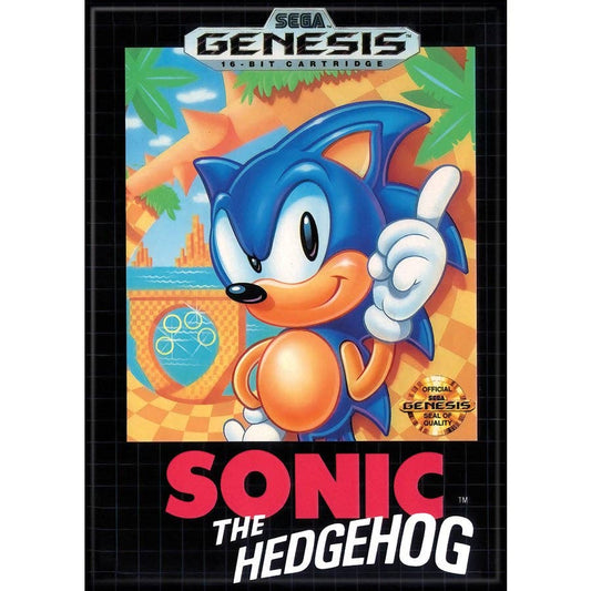 Sonic 16 Bit Cartridge Magnet - #shop_name Ata BoyMagnets