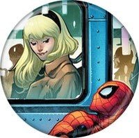 Spiderman 39 Variant Button 1.25" - #shop_name Ata BoyButtons