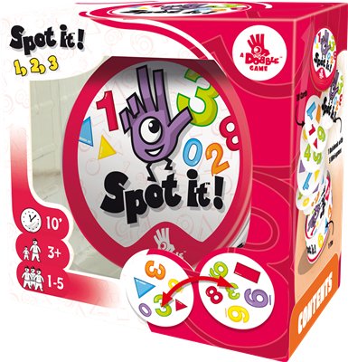 Spot It! 123 (BOX) - #shop_name AsmodeeBoard Games