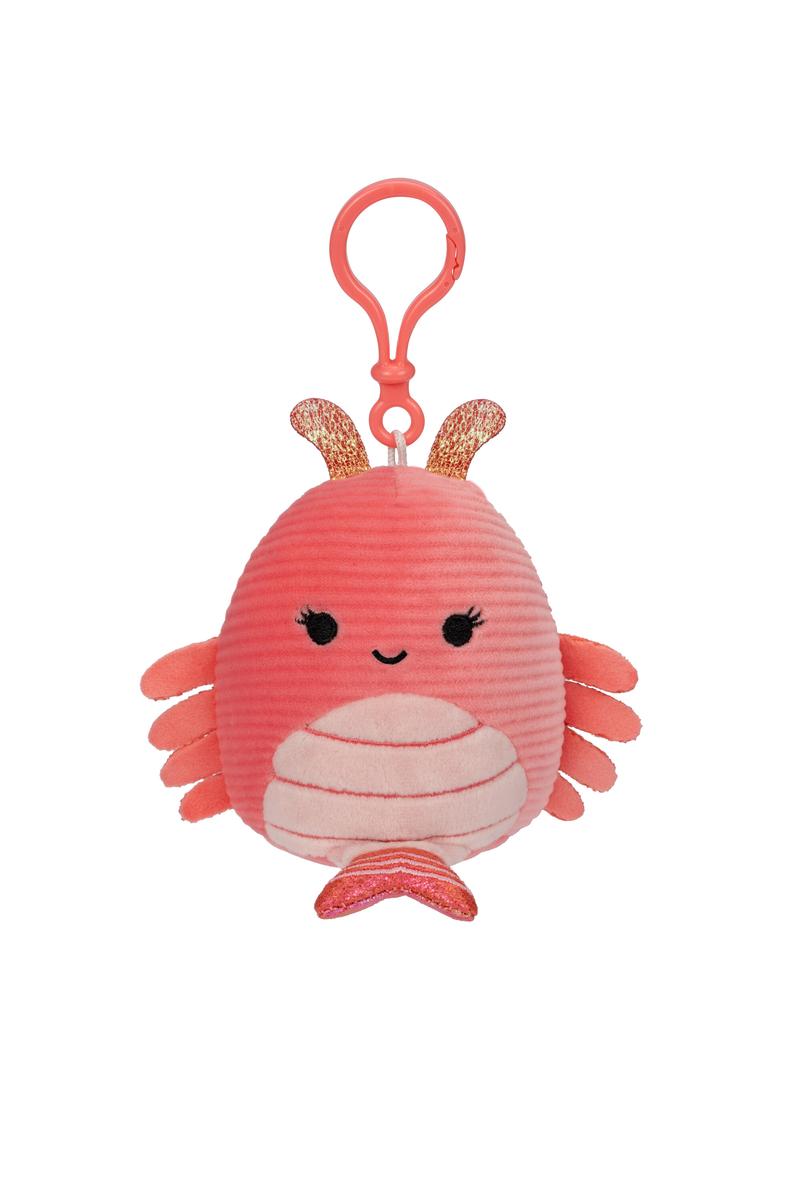 Squishmallows™ Mini 3.5 Inch Corduroy Sealife Clip - On Plush - #shop_name License 2 PlayPlush