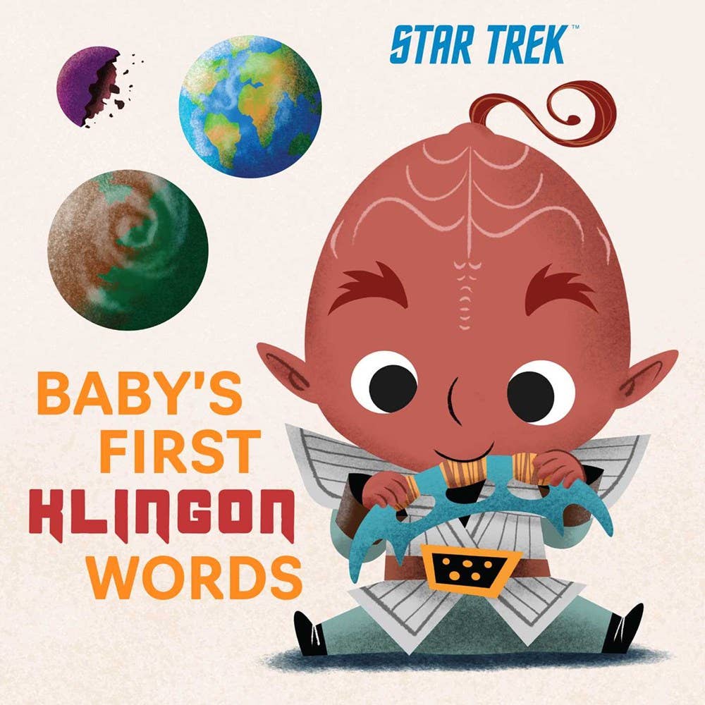 Star Trek: Baby's First Klingon Words (Board Book) - #shop_name Insight EditionsGifts