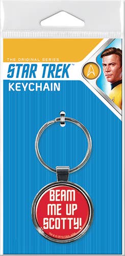 Star Trek Beam Me Up Keychains - #shop_name Ata BoyKeychains