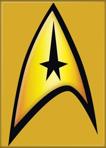 Star Trek Command Insignia Magnet 2.5" x 3.5" - #shop_name Ata BoyMagnets