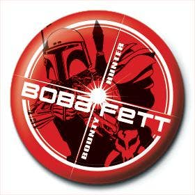 Star Wars Button (Bobba Fett) 25mm - #shop_name Pyramid InternationalButtons