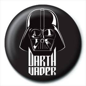 Star Wars Button (Darth Vader Black) 25mm - #shop_name Pyramid InternationalButtons