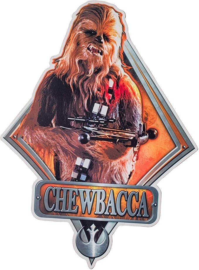 Star Wars Chewbacca Die Cut Wall Decor - #shop_name Silver BuffaloGifts