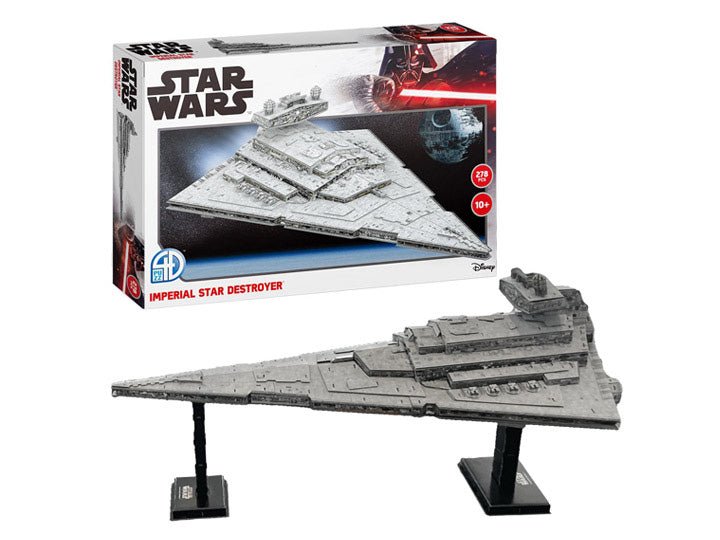 Star Wars Imperial Star Destroyer Paper Model Kit - #shop_name AsmodeePuzzles
