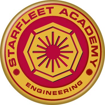 Starfleet Academy Engineering Button - #shop_name Ata BoyButtons