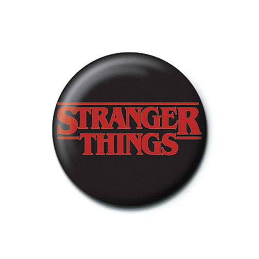 Stranger Things Button (Logo) 25mm - #shop_name Pyramid InternationalButtons