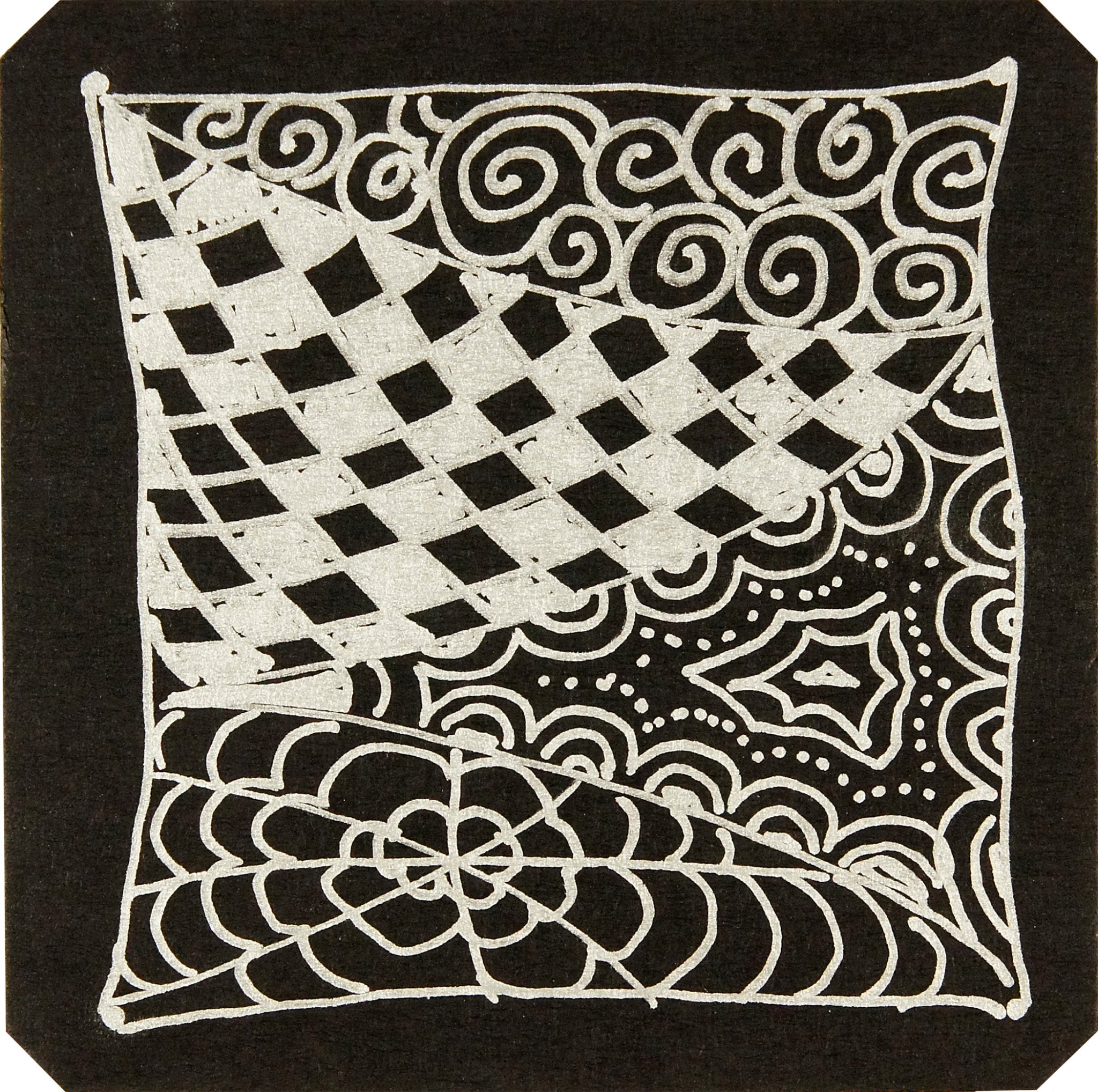 Studio Series Artist's Tiles: Black - #shop_name Peter Pauper PressGifts