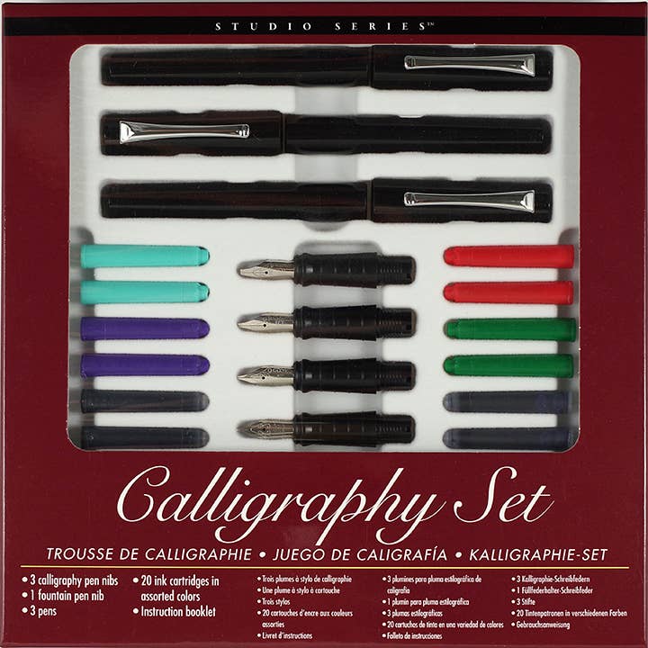 Studio Series Calligraphy Pen Set - #shop_name Peter Pauper PressGifts