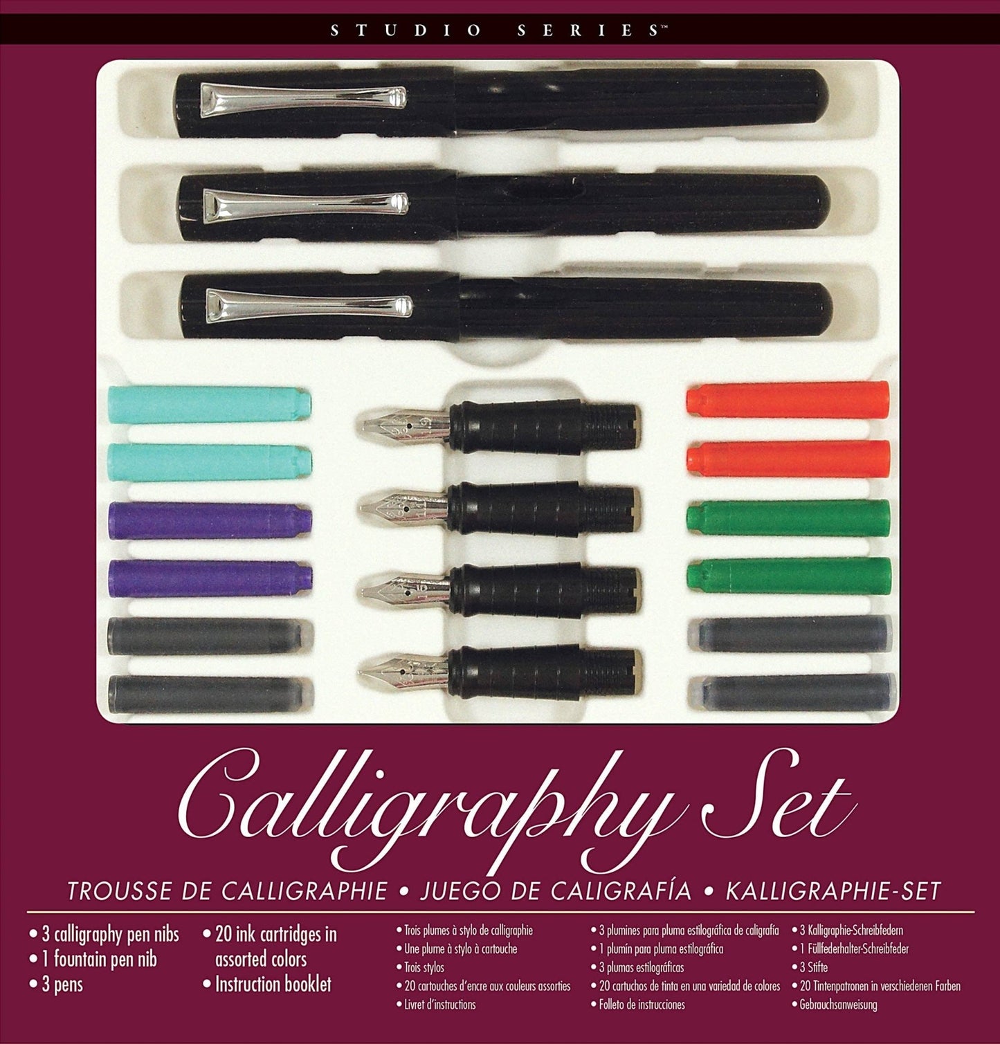 Studio Series Calligraphy Pen Set - #shop_name Peter Pauper PressGifts