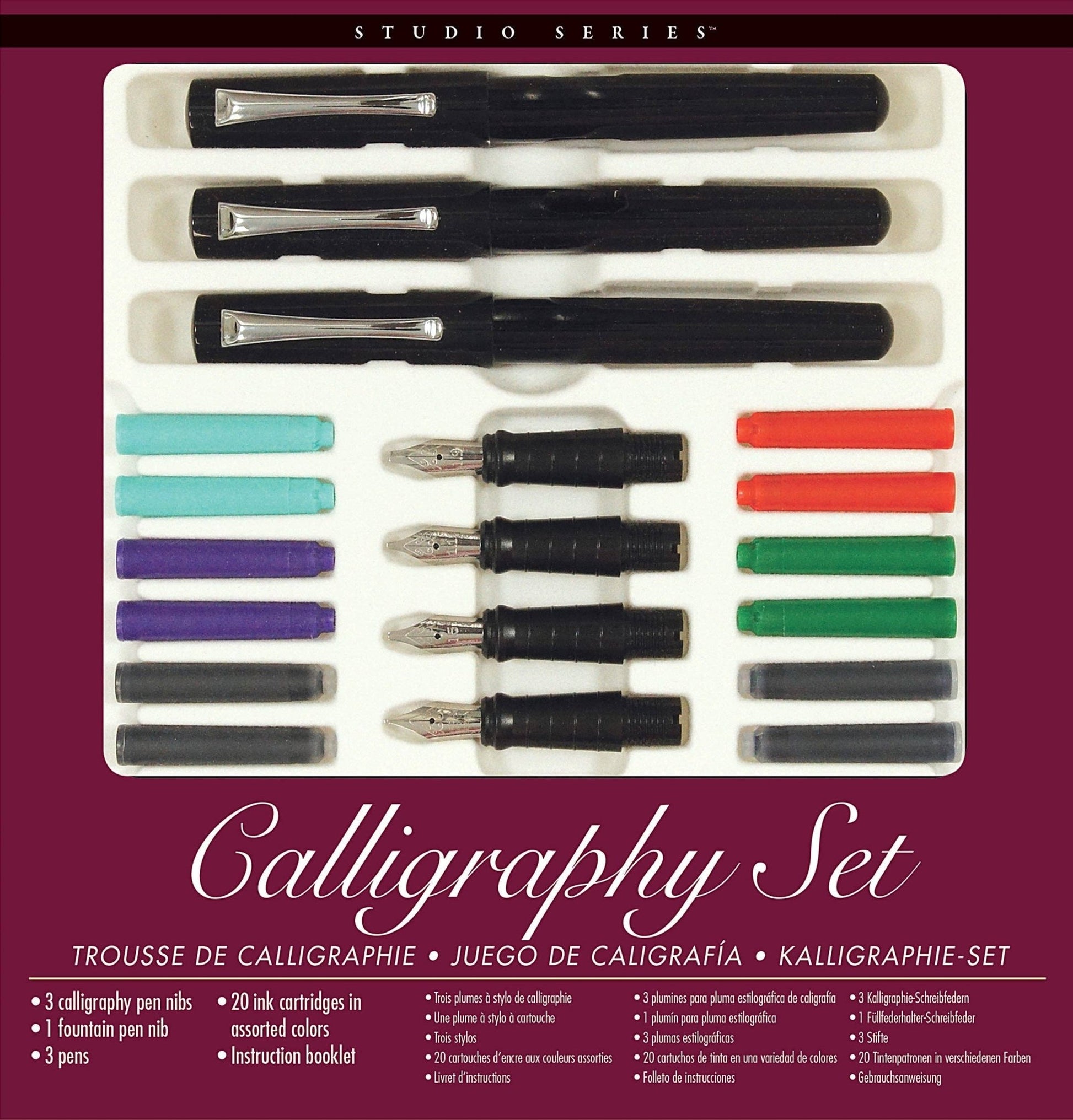 Studio Series Calligraphy Pen Set - #shop_name Peter Pauper PressGifts