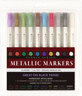 Studio Series Metallic Markers (set of 10) - #shop_name Peter Pauper PressStationary