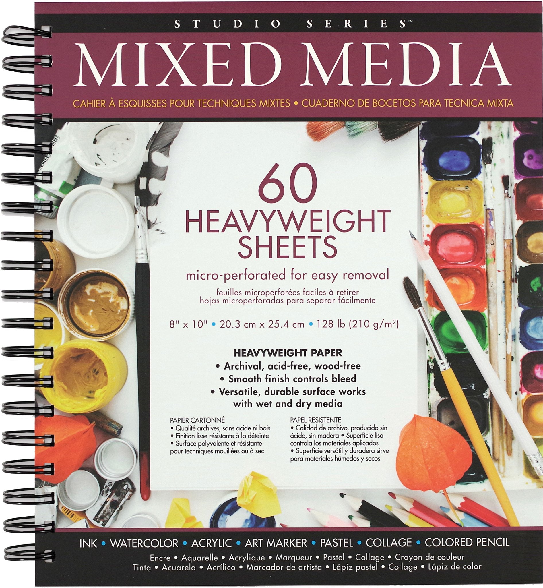 Studio Series Mixed Media Pad - #shop_name Peter Pauper PressStationary