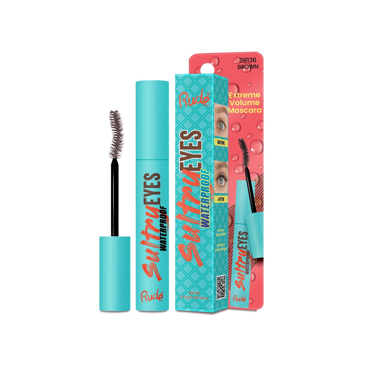 Sultry Eyes - Waterproof Mascara - #shop_name Rude CosmeticsGifts