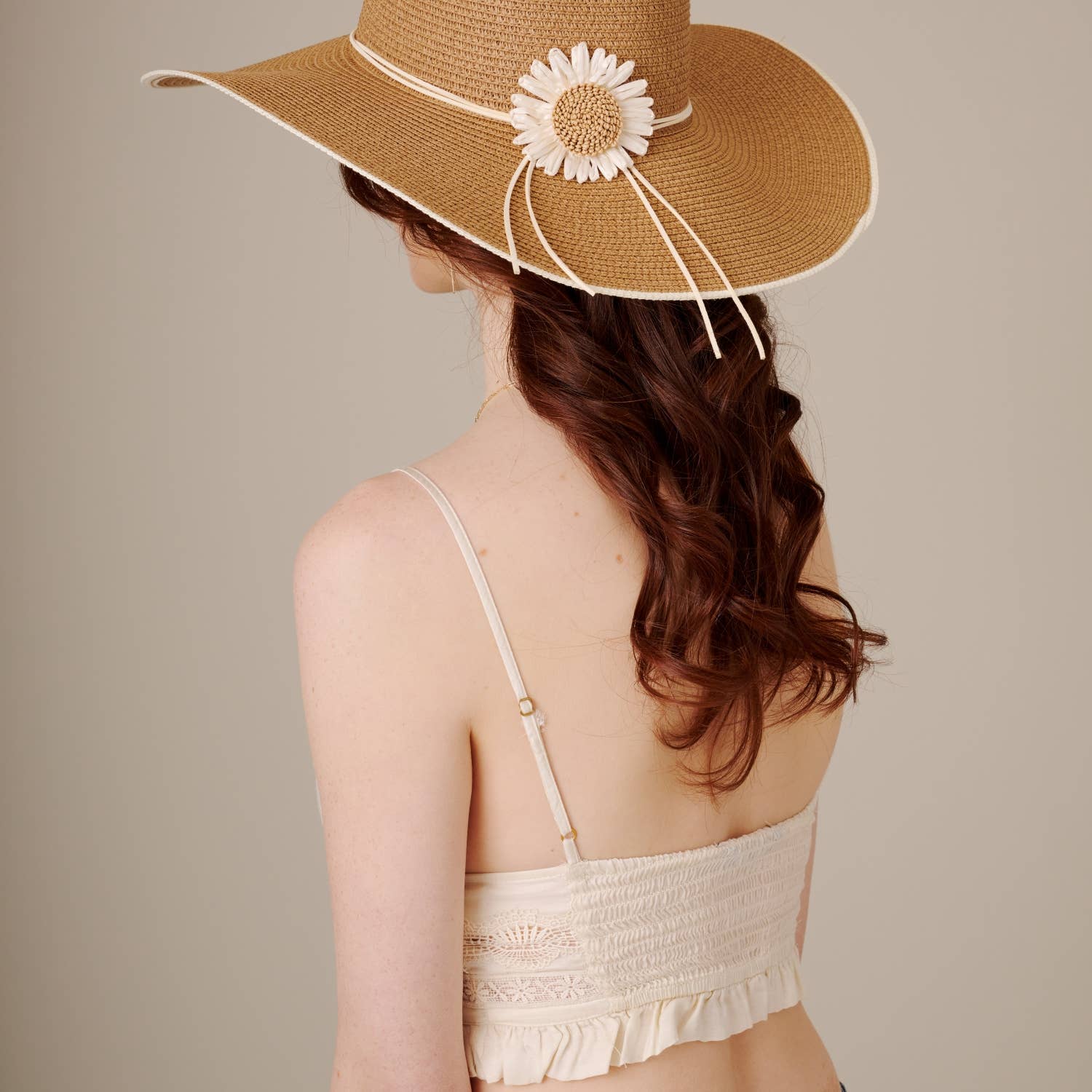 Sunflower Floppy Sun Hat - #shop_name Avenue ZoeBoutique Hats