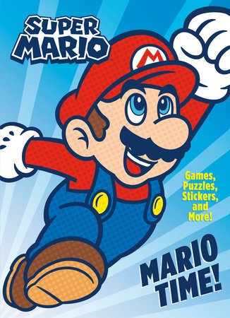 SUPER MARIO activity book: games, puzzles, stickers, and more! - #shop_name Penguin Random HouseBooks