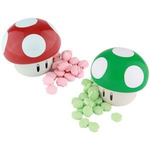 Super Mario Mushroom Sour Candies Tin - #shop_name Boston AmericaCandy