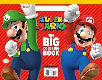 Super Mario: The Big Coloring Book (Nintendo) - #shop_name Penguin Random HouseBooks