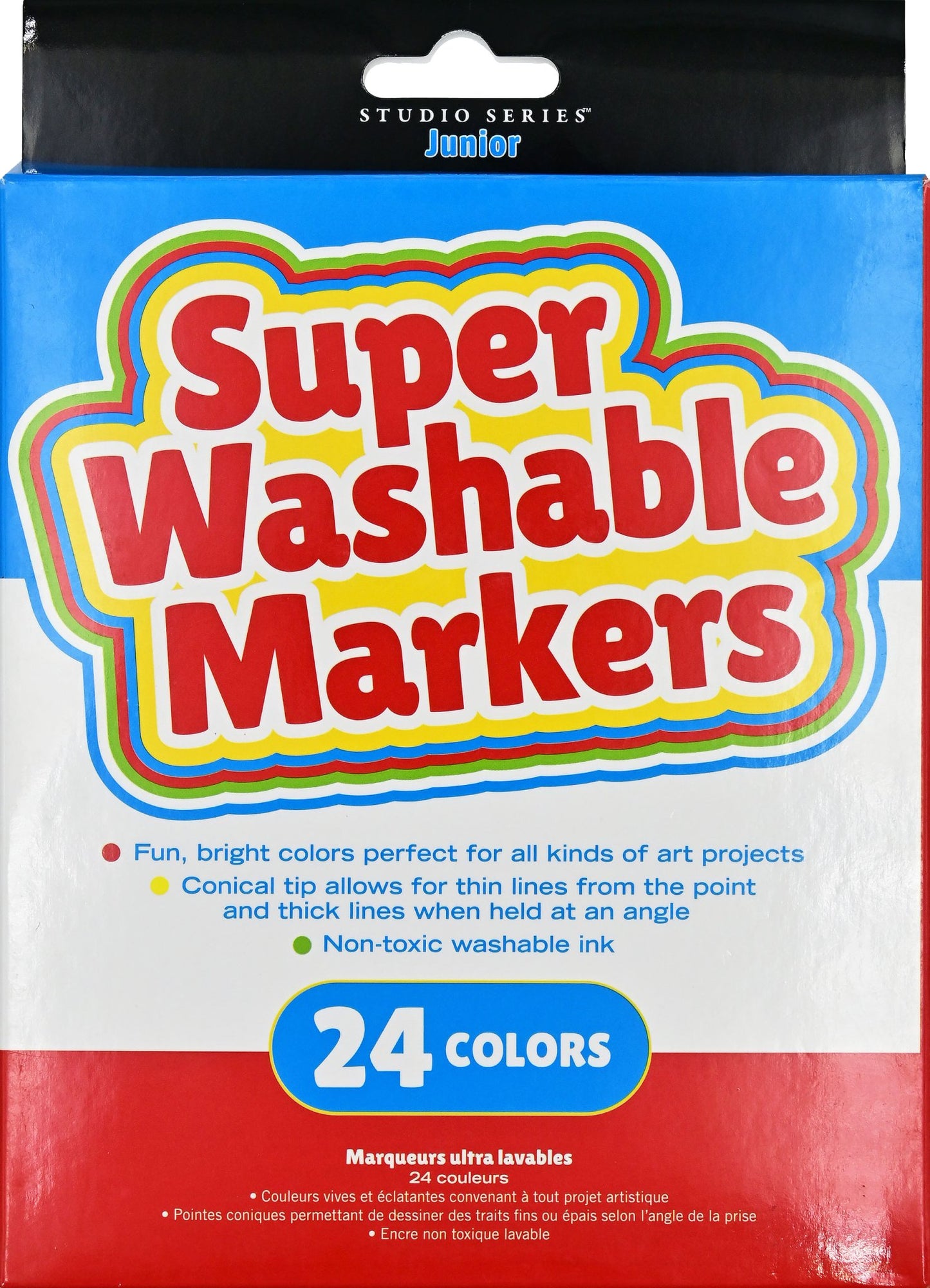 Super Washable Markers (set of 24) - #shop_name Peter Pauper PressStationary