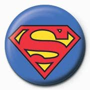 Superman Button (Logo) 25mm - #shop_name Pyramid InternationalButtons