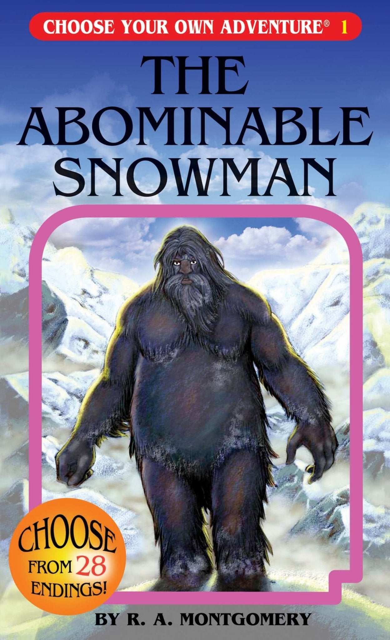 The Abominable Snowman Choose Your Own Adventure Book - #shop_name Choose Your Own AdventureBooks