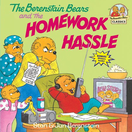 The Berenstain Bears and the Homework Hassle - #shop_name Penguin Random HouseBooks