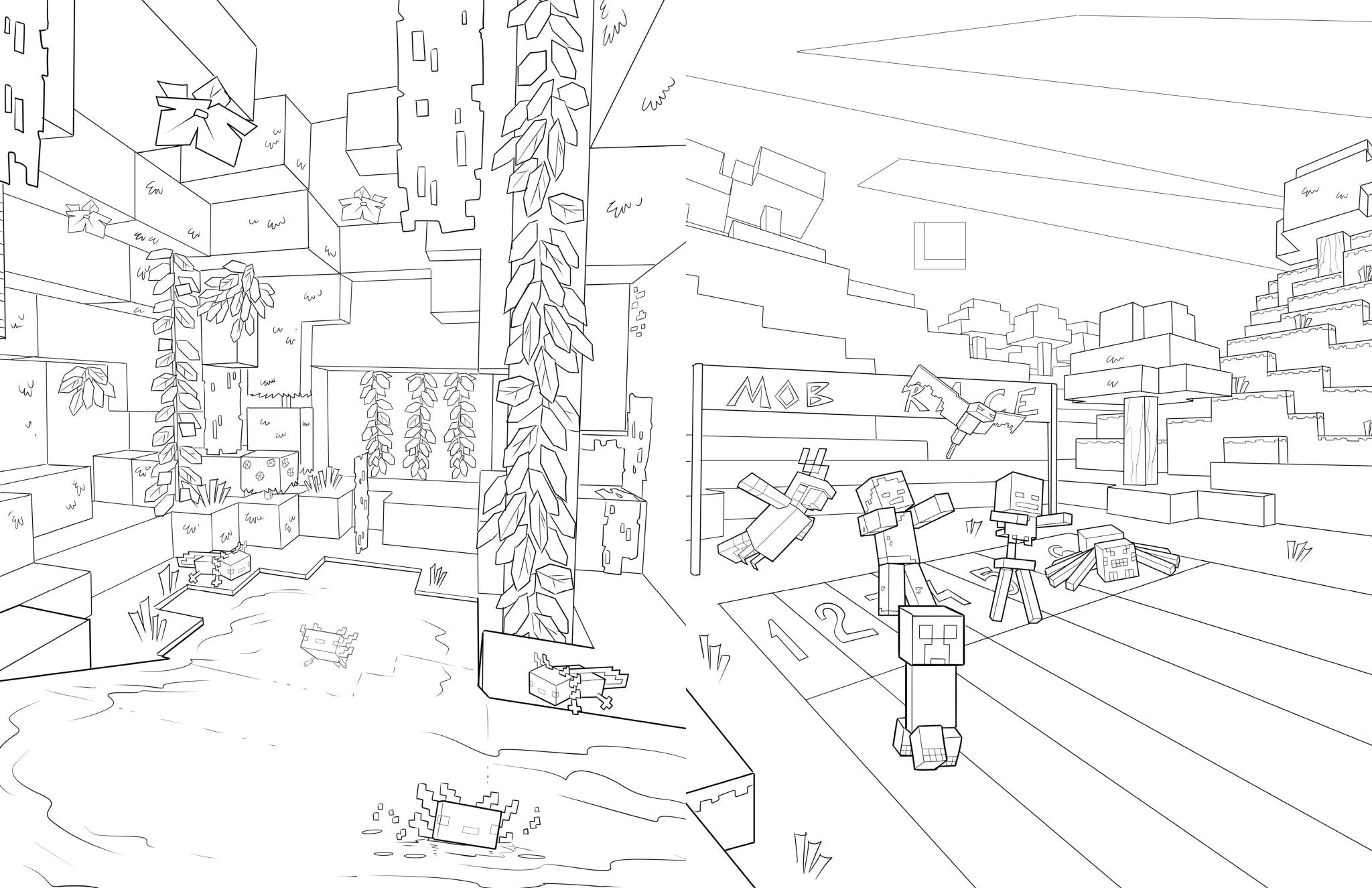 The Official Minecraft Coloring Adventures Book - #shop_name Insight EditionsGifts