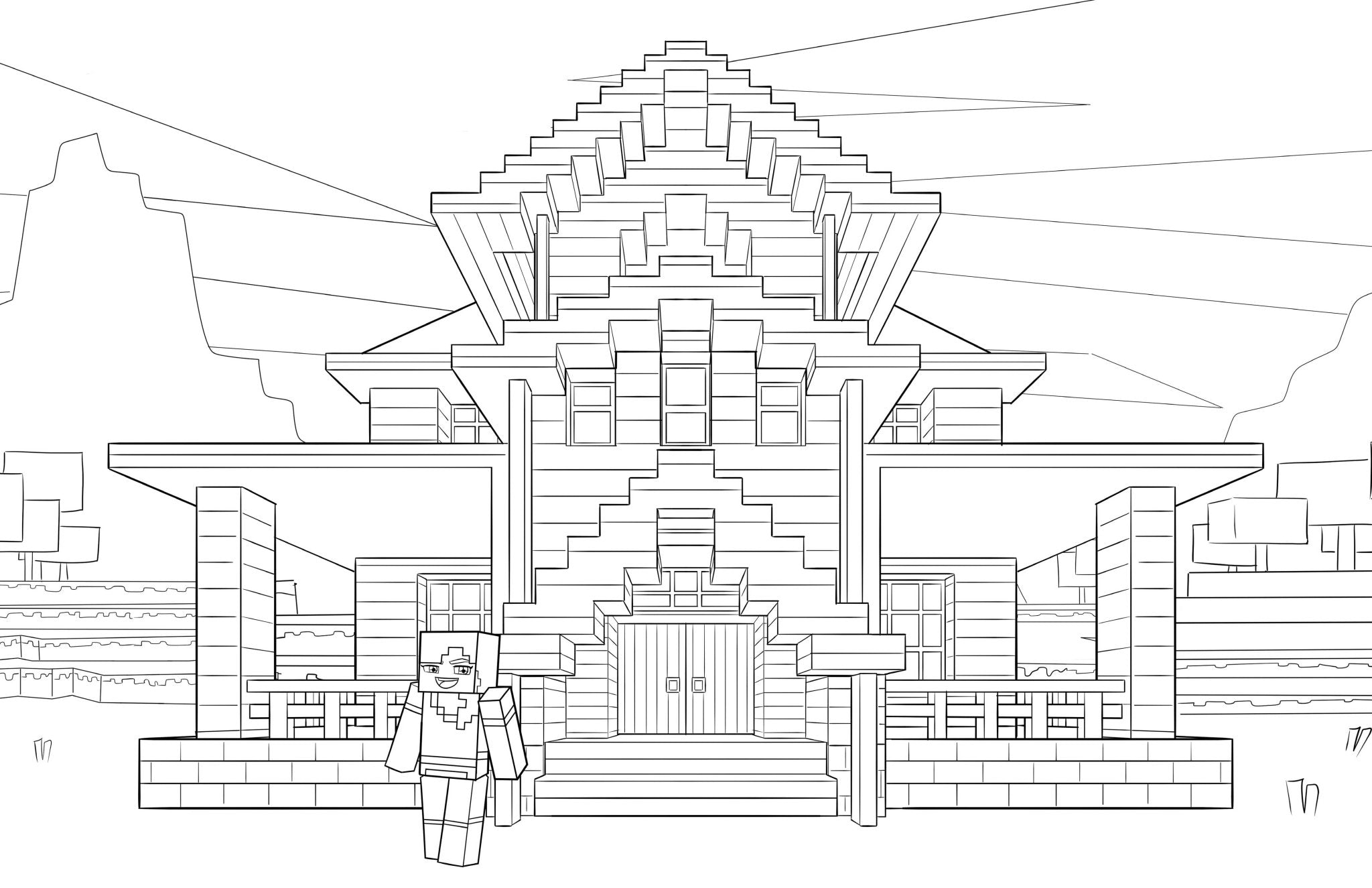 The Official Minecraft Coloring Adventures Book - #shop_name Insight EditionsGifts