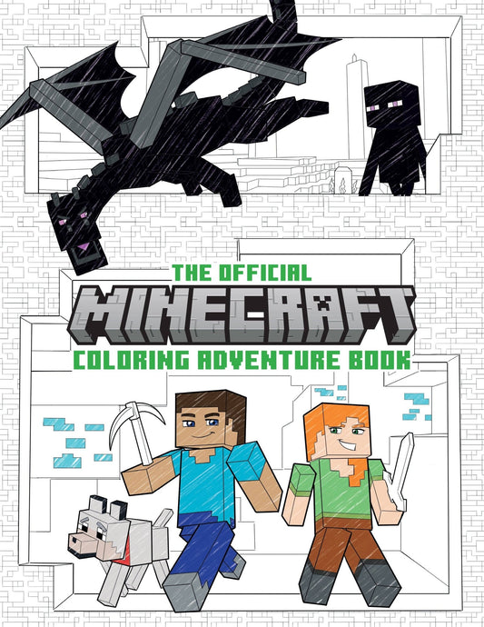 The Official Minecraft Coloring Adventures Book - #shop_name Insight EditionsGifts