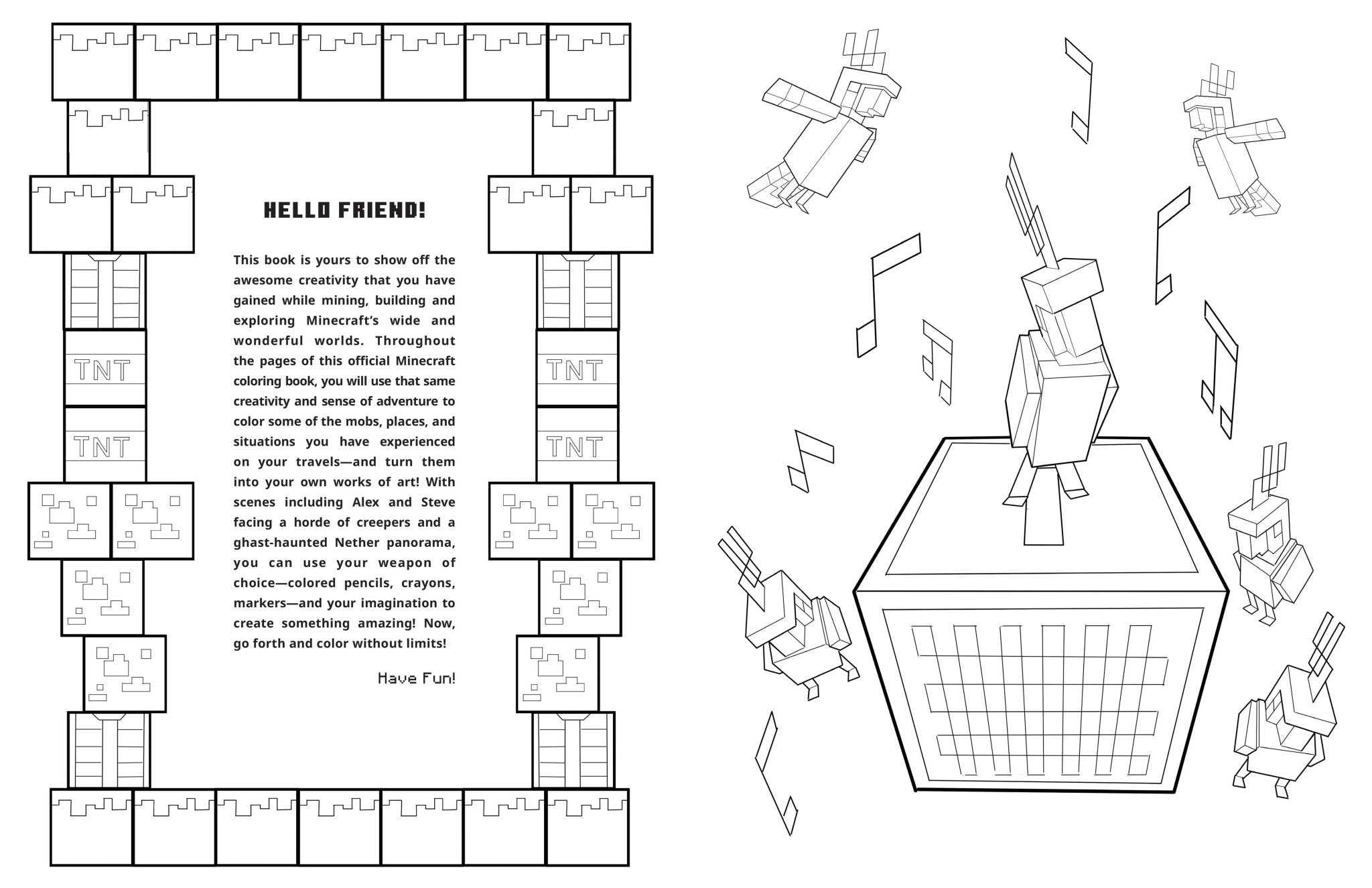 The Official Minecraft Coloring Adventures Book - #shop_name Insight EditionsGifts