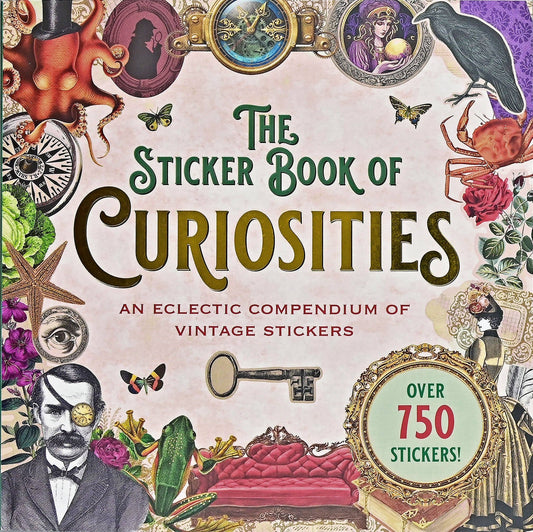 The Sticker Book of Curiosities - #shop_name Peter Pauper PressGifts