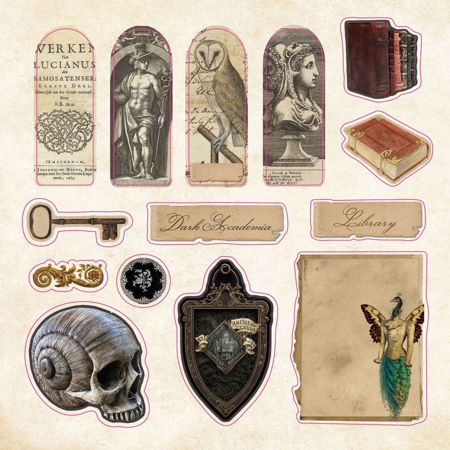 The Sticker Book of Curiosities - #shop_name Peter Pauper PressGifts