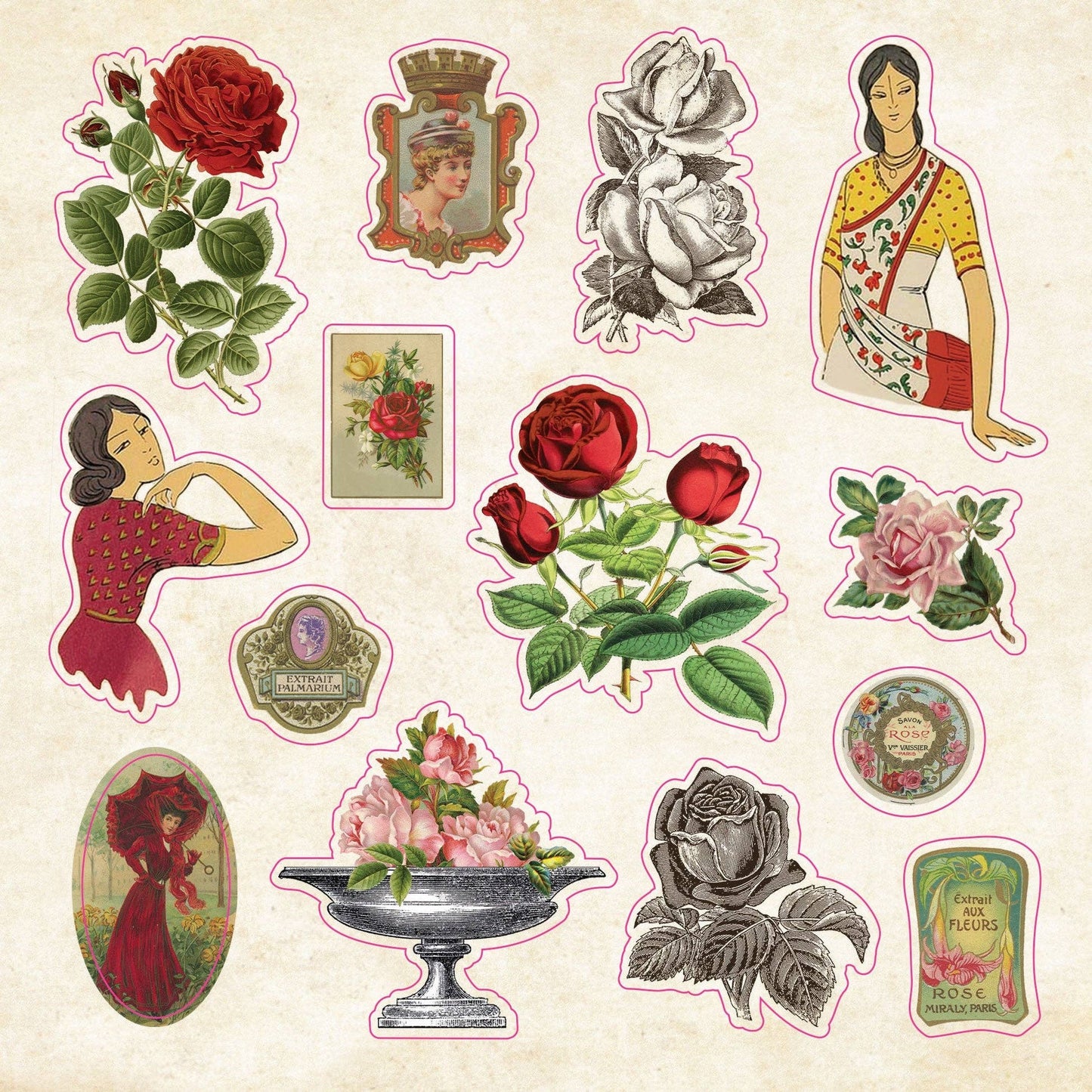 The Sticker Book of Curiosities - #shop_name Peter Pauper PressGifts