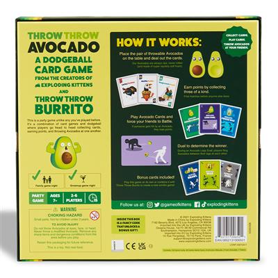 Throw Throw AVOCADO - #shop_name AsmodeeBoard Games