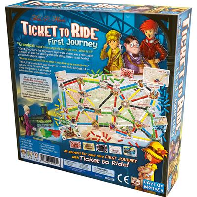Ticket To Ride First Journey - #shop_name AsmodeeBoard Games