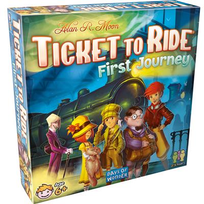 Ticket To Ride First Journey - #shop_name AsmodeeBoard Games