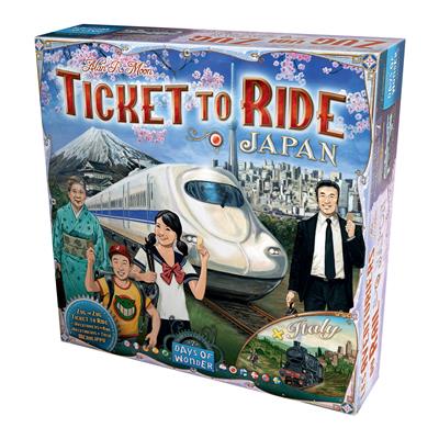 Ticket To Ride Japan x Italy - #shop_name AsmodeeBoard Games