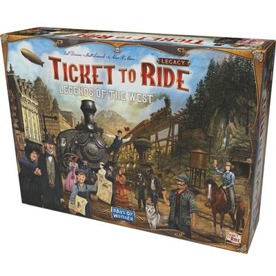 Ticket to Ride - Legends of the West - #shop_name AsmodeeBoard Games