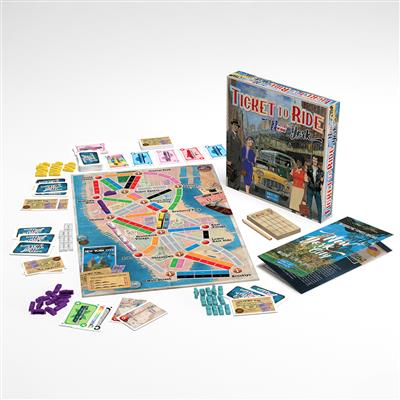 Ticket To Ride New York - #shop_name AsmodeeBoard Games